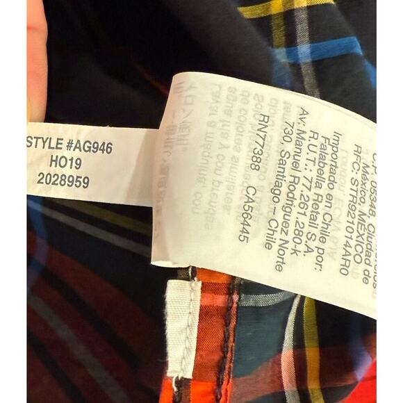 J. Crew Classic-fit boy shirt Stewart tartan Size 2 Top Blouse Holiday Festive - Picture 11 of 13